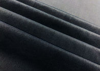 μαύρο 200GSM 85% επένδυσης εσώρουχων 160cm ελαστικό πλέξιμο πολυεστέρα υφάσματος