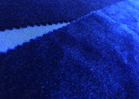 250GSM ύφασμα παιχνιδιών βελούδου/μαλακό υφαντικό πλεκτό στρέβλωση βασιλικό μπλε χρώμα βελούδου