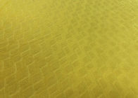 210GSM μαλακό ύφασμα βελούδου μικροϋπολογιστών σχεδίων 100% αποτυπωμένο σε ανάγλυφο πολυεστέρας για το εγχώριο κλωστοϋφαντουργικό προϊόν - κίτρινο