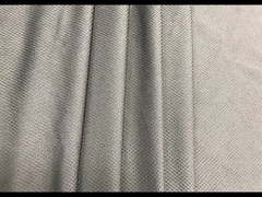 Επίδραση δέρματος 100% Πολυεστέρα Φιλτένιο ύφασμα Γκρίζο Για έργα χαλιευτικής