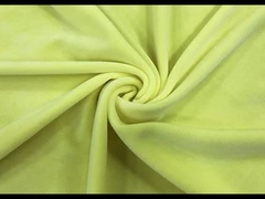 210GSM 100% Polyester Microfiber Velvet Fabric για αξεσουάρ- Κρέμα