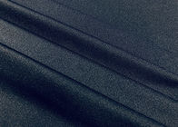 ελαστικό πλέξιμο υφάσματος 160GSM 82% ελαστικό νάυλον για το Μαύρο Swimwear