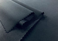 290GSM υλικός 80% πολυεστέρας κοστουμιών λουσίματος που πλέκει το ελαστικό μαύρο πλάτος 150cm