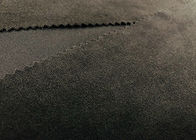 Μαλακός που βουρτσίζεται πλέκει το ύφασμα/το ύφασμα DWR για το σπίτι υφαντικό σκοτεινό καφετί 240GSM